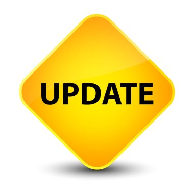 Güncelleştirme zarif sarı elmas düğmesi