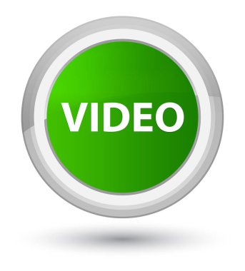 Video ana yeşil yuvarlak düğmesi