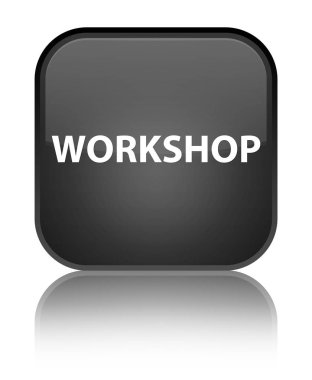 Atölye özel siyah kare düğme