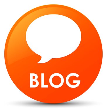Blog (görüşme simgesi) turuncu yuvarlak düğmesi
