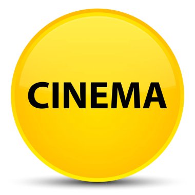 Sinema özel sarı yuvarlak düğmesi