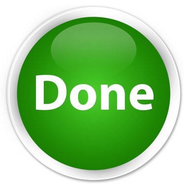 Yapılan prim düğmesini yeşil