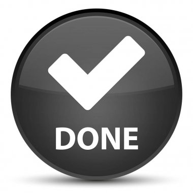 (Simge doğrulama) özel siyah yuvarlak düğmesi