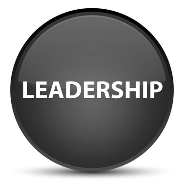 Liderlik özel siyah yuvarlak düğmesi