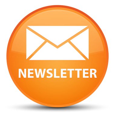 Bülten özel turuncu yuvarlak düğmesine