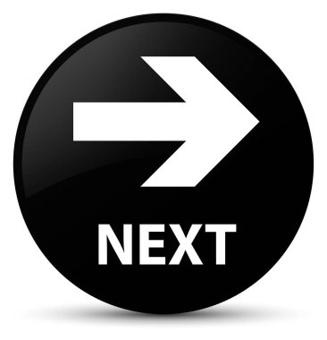 Sonraki siyah yuvarlak düğmesi