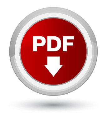 PDF indir simge ilk kırmızı yuvarlak düğmesini