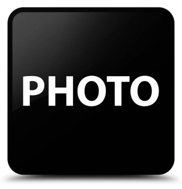 Fotoğraf siyah kare düğme