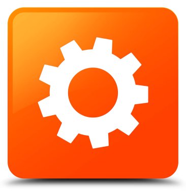 İşlem simgesi turuncu kare düğme