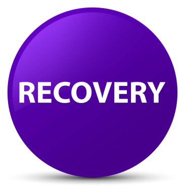 Kurtarma mor yuvarlak düğmesi