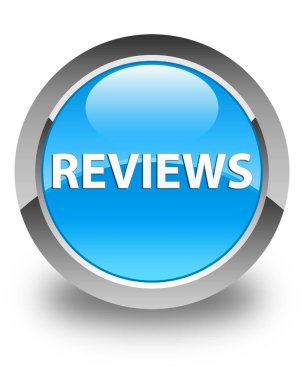 Parlak mavi düğme mavi değerlendirmeleri