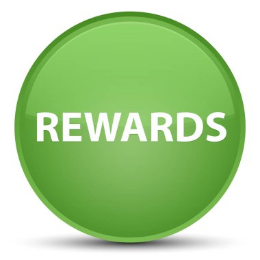 Ödüller özel yumuşak yeşil yuvarlak düğmesi