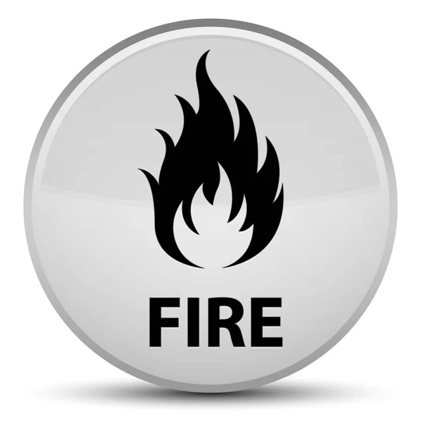Fire special white round button