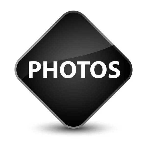 Fotos elegante botón de diamante negro —  Fotos de Stock