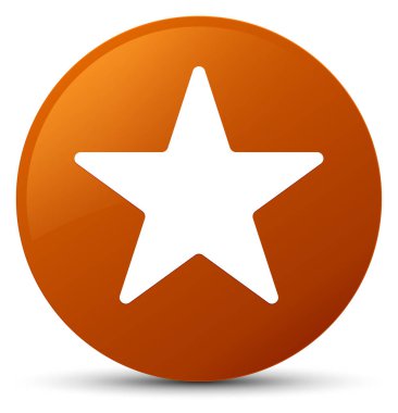 Yıldız simgesi düğmesini kahverengi