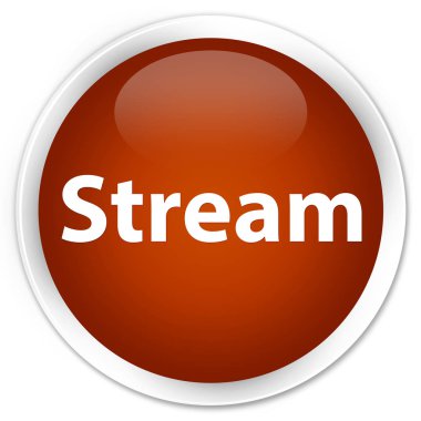 Akış sigorta primi kahverengi yuvarlak düğmesi