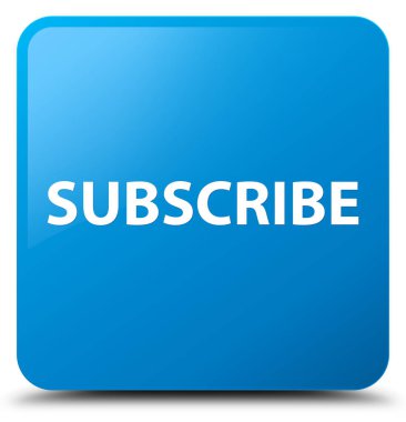 Camgöbeği mavi kare düğmesini abone