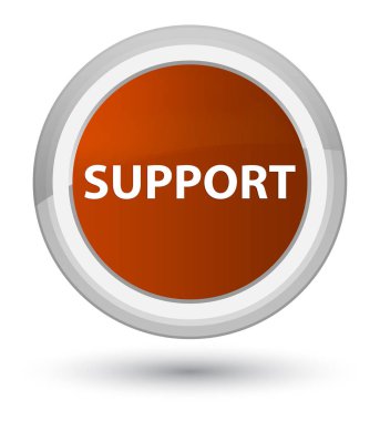 Destek Başbakan düğmenin kahverengi