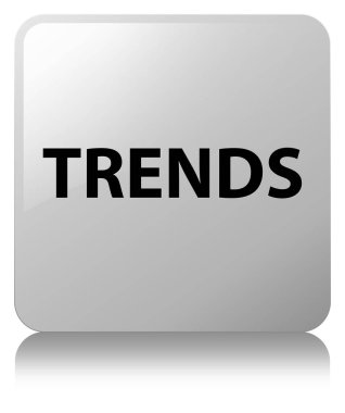 Eğilimleri beyaz kare düğme