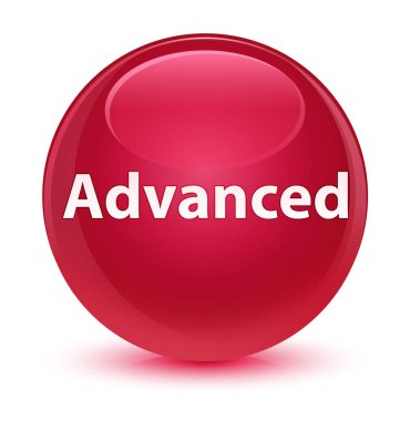 Cam gibi pembe yuvarlak düğmesi gelişmiş