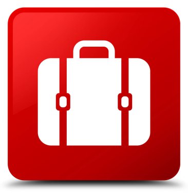 Çanta kutsal kişilerin resmi kırmızı kare düğme