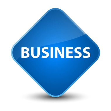 İş zarif mavi elmas düğmesi