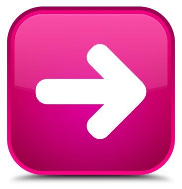 Sonraki ok simgesini özel pembe kare düğme