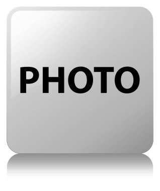 Fotoğraf beyaz kare düğme