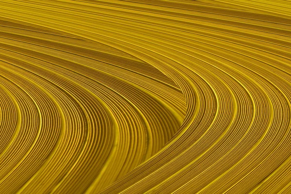 Yellow wavy pattern for backgrounds and design