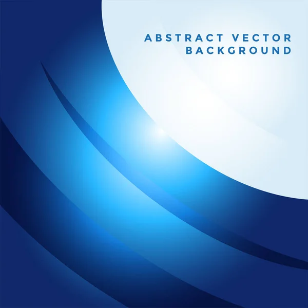 Fond vectoriel bleu abstrait pour une utilisation dans le design — Image vectorielle