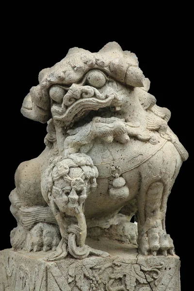 Stone Carved Lion — Stock Photo, Image