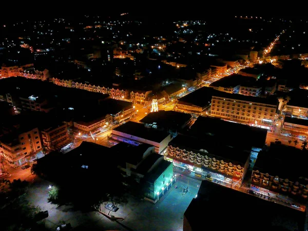 Cidade Betong Noite — Fotografia de Stock