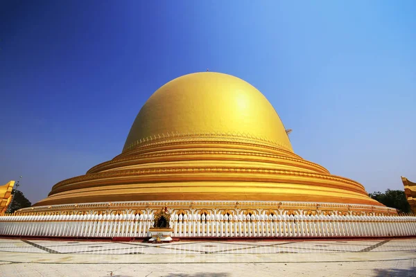 Zlatá Pagoda Chrámu Myanmar — Stock fotografie