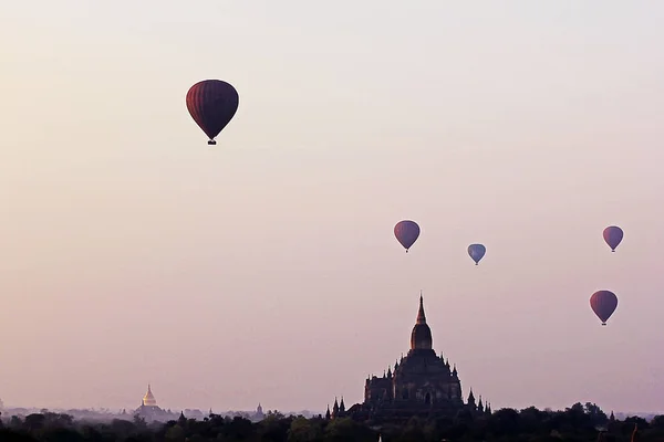 Het Koninkrijk Van Bagan Myanmar — Stockfoto