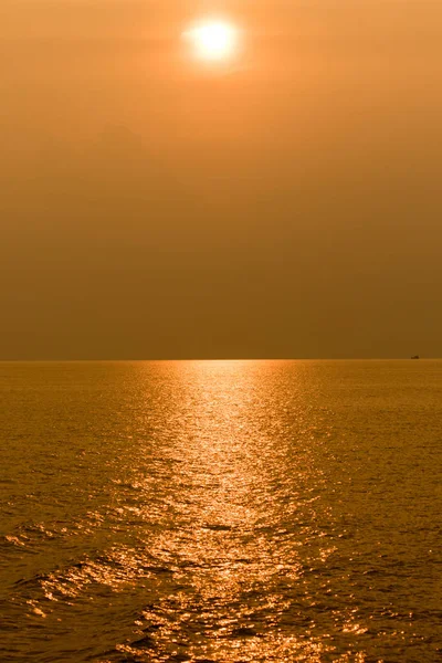 Landscape Sunset Light Reflection Beautiful Sea — ストック写真