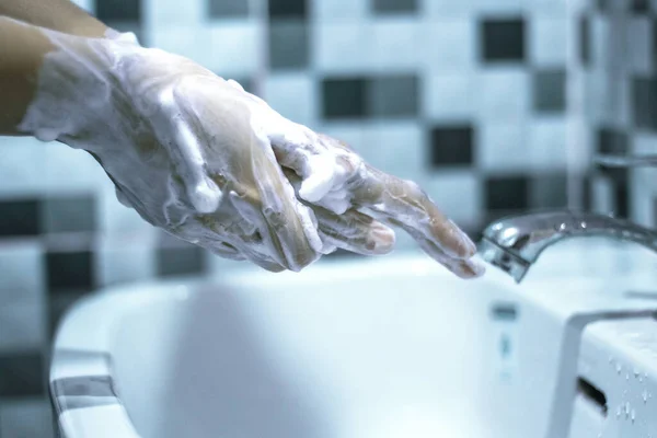 Wash your hands with soap to prevent covid 19, wash your hands to prevent epidemics.