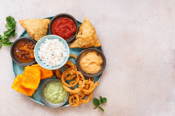 Hint vejetaryen abur cubur ve dips