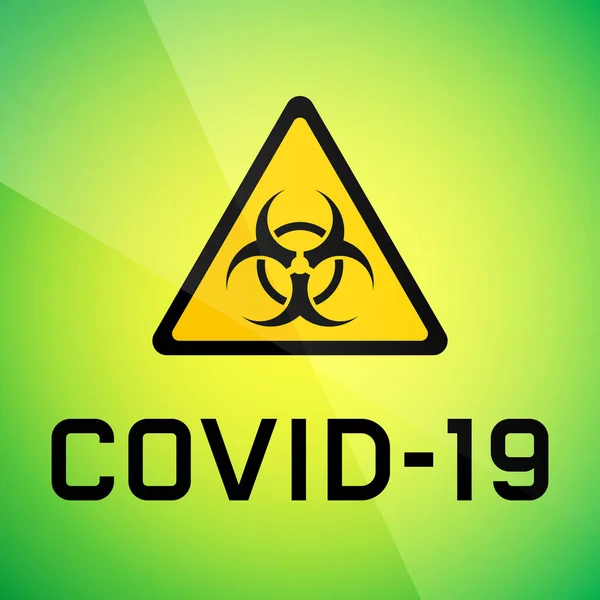 Vektor Webbanner Mit Covid Coronavirus — Stockvektor