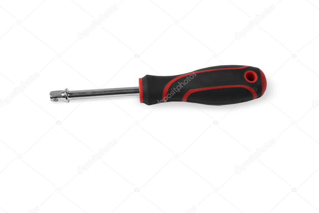 screwdriver bit holder isolated on white background