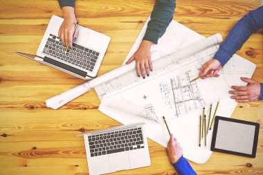 yeni bir proje planlama ekibi tasarımı