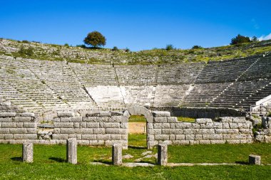 Dodoni ancient theater, Ioannina, Greece clipart