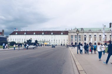 Viyana, Avusturya Temmuz 2017: Viyana Hofburg İmparatorluk Sarayı, Avusturya