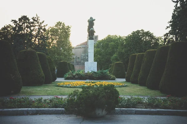 Monument of Gratitude to France on Belgrade, Serbia — Stock Photo, Image