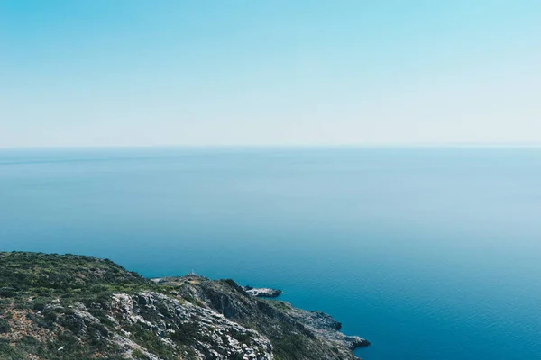 Mer calme et ciel bleu, Grèce — Photo