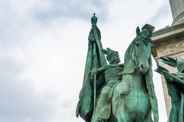 Hjältetorget i Budapest, Ungern — Stockfoto