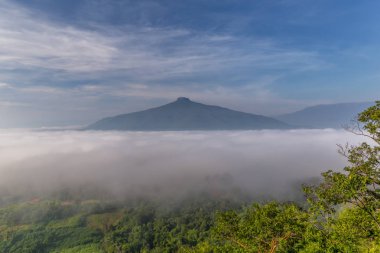 Tayland 'da dinlenmek için güzel bir manzara.