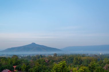Loei Eyaleti Tayland 'ın Phu Luang şehrinde dinlenmek için güzel doğal manzara.