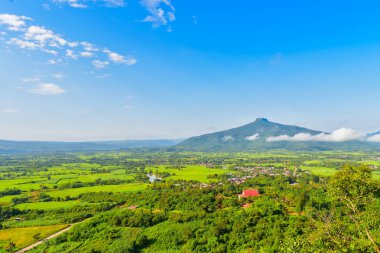 Tayland 'da dinlenmek için güzel bir manzara.