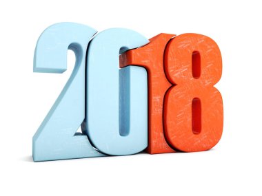 Turuncu ve mavi 2018