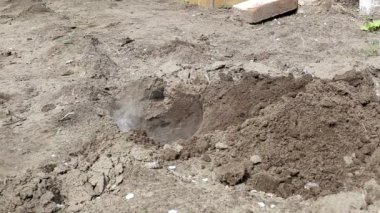 Solucan delikleriyle, sis bombasıyla bir yazlıktan bir köstebeği atmak ya da tüttürmek